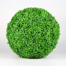 New design natural artificial grass ball garden fence for decoration